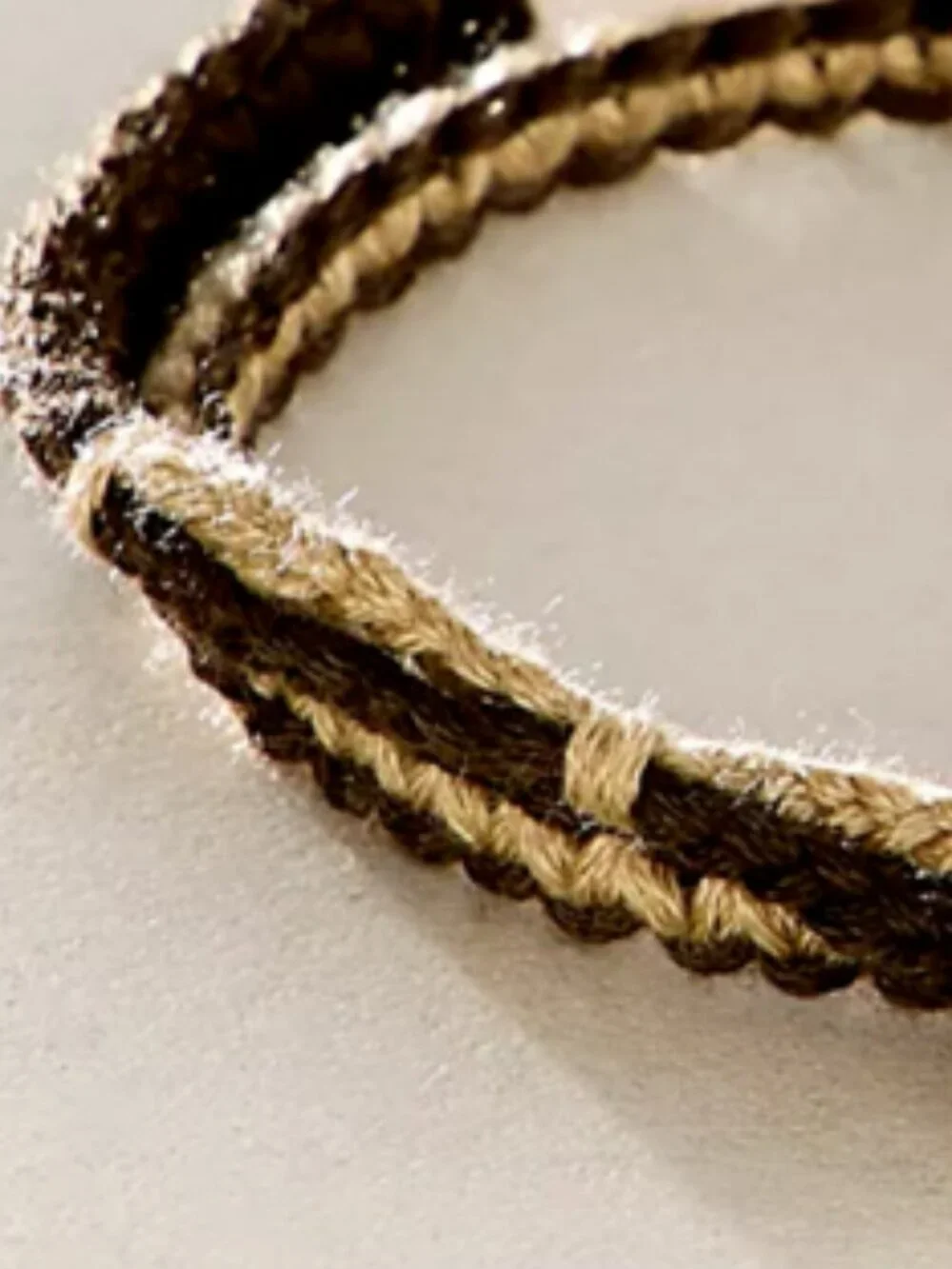 NWT Free People Double Wrap Bracelet Chocolate